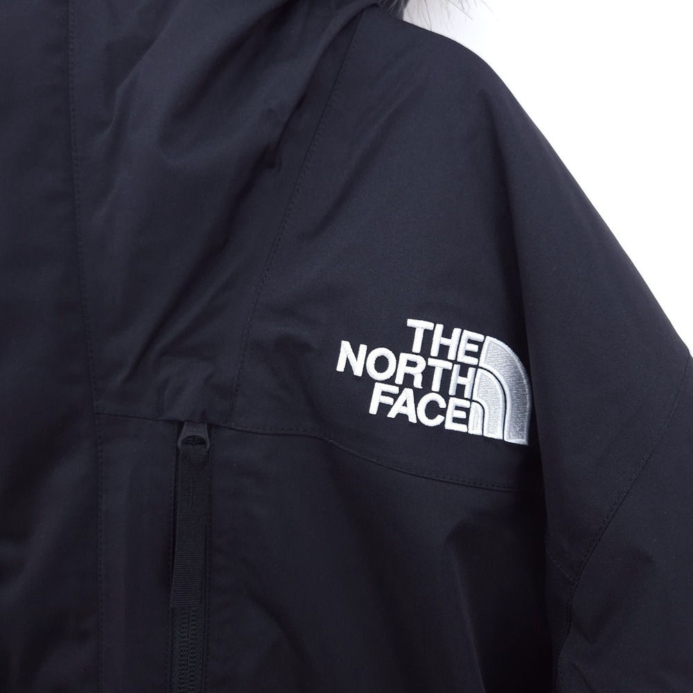 NWT Mens The North Face Bedford Down Parka Coat Black Faux Fur Hood Full Zip XL - Picture 3 of 12